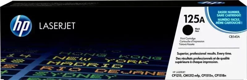 Расходный материал для печати HP CB540A (125A) черный