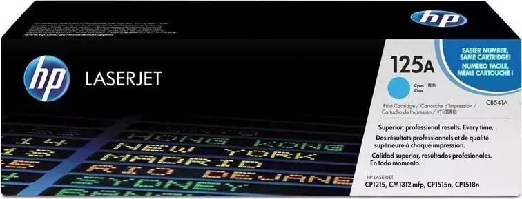Расходный материал для печати HP CB541A (125A) голубой