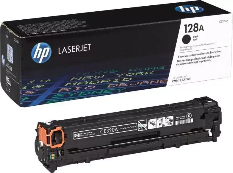 Расходный материал для печати HP CE320A (128A) черный