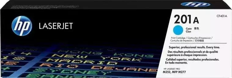 Расходный материал для печати HP CF401A (201A) голубой