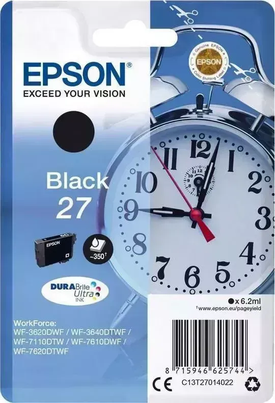 Расходный материал для печати EPSON C13T27014022 (T2701) черный