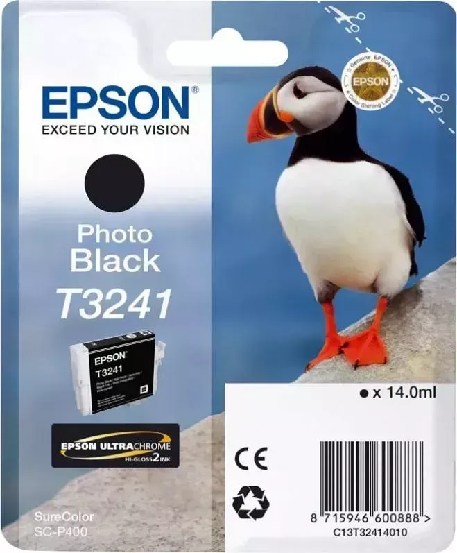 Расходный материал для печати EPSON C13T32414010 (T3241) черный
