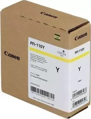 Расходный материал для печати CANON PFI-110Y (2367C001)