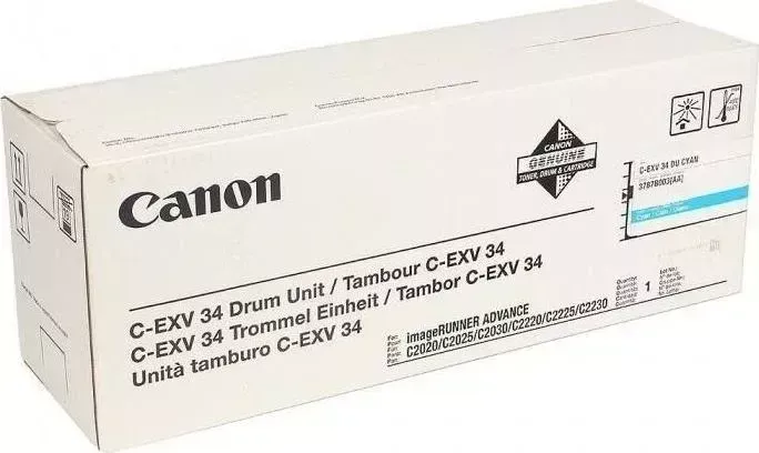 Расходный материал для печати CANON C-EXV34 C (3787B003AA)