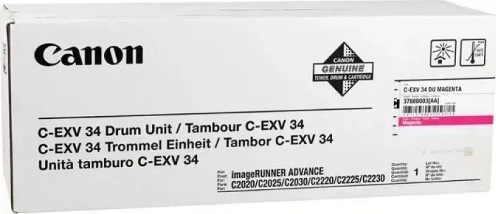Расходный материал для печати CANON C-EXV34 M (3788B003AA)