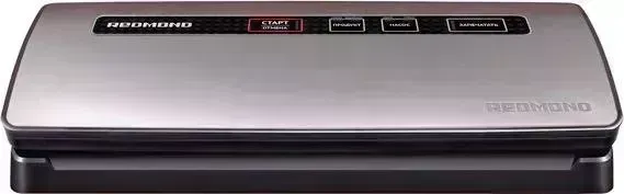 Вакуумный упаковщик REDMOND RVS-M021 серый металлик