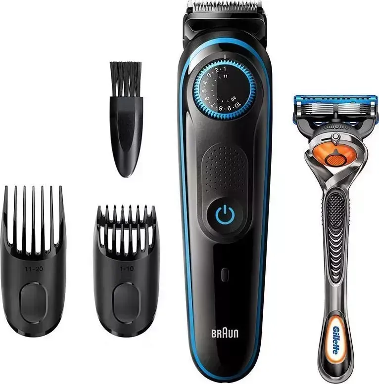 Триммер BRAUN BT5240 + Бритва Gillette