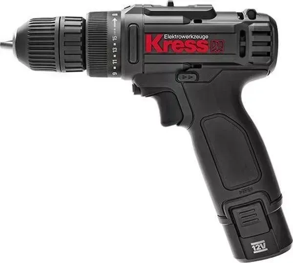 Дрель аккумуляторная  KRESS KU201.2