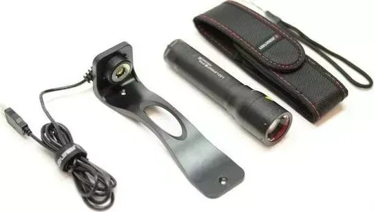 Фонарь  Led Lenser P7R PowerBank черный (502047)