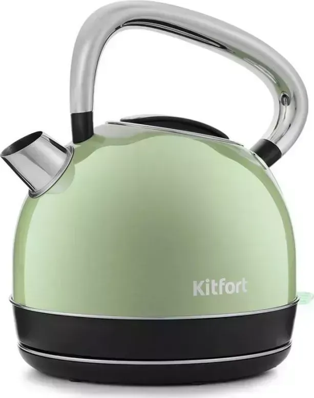 Чайник электрический KITFORT KT-696-3 салатовый