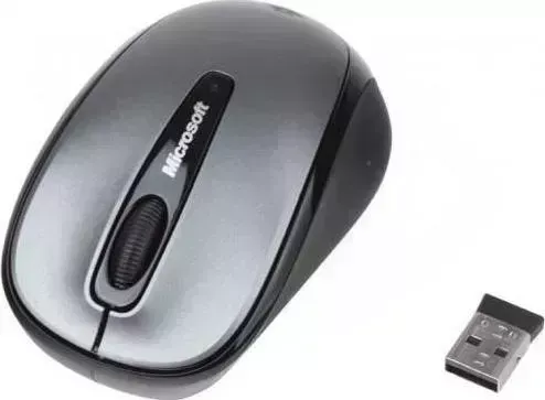 Мышь компьютерная MICROSOFT 3500 серый (GMF-00289)