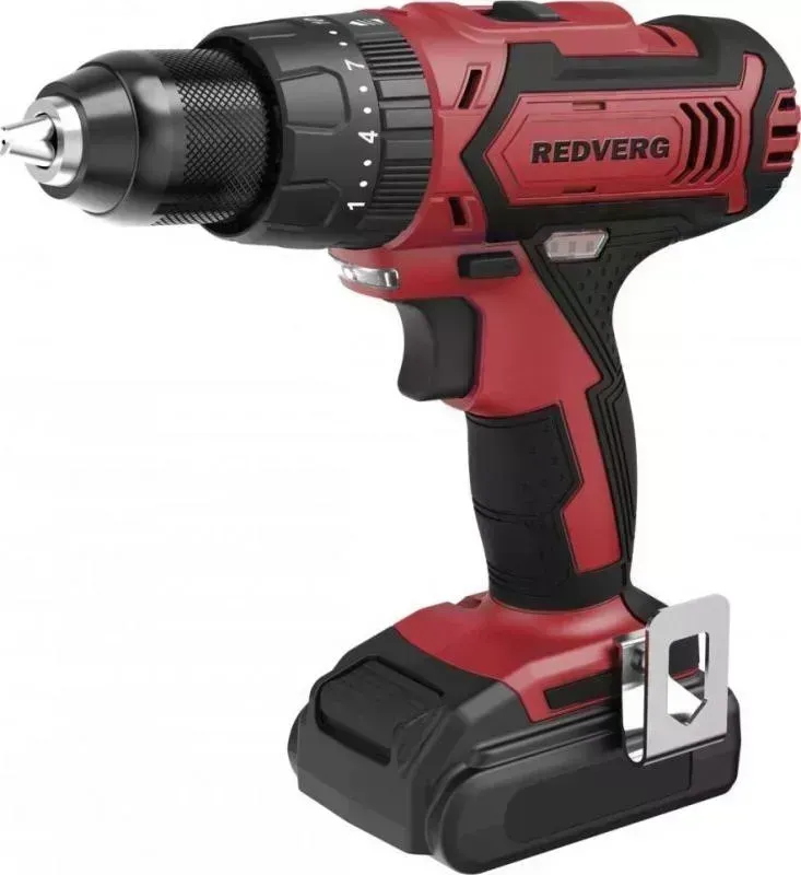 Дрель аккумуляторная REDVERG RD-ISD18L/2T