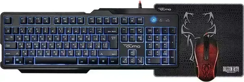 Клавиатура и мышь QUMO Viper K29/M29 Комплект мыши и клавиатуры