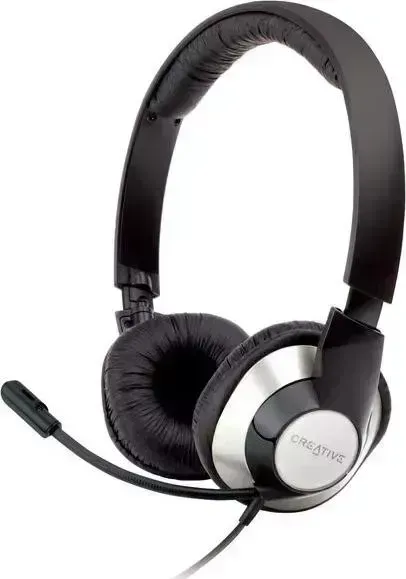 Наушники  Creative HS-720 серебристый/черный
