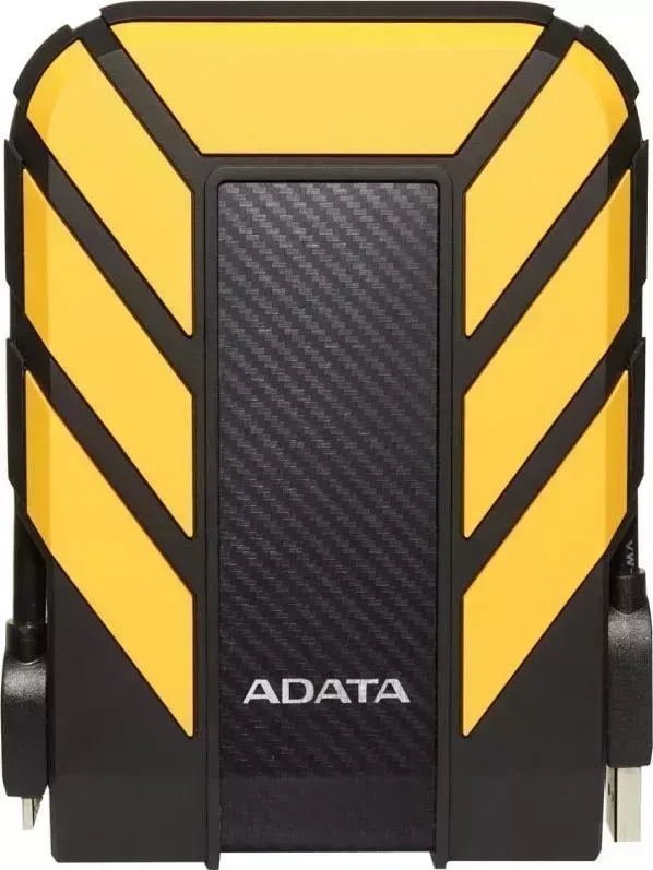 Внешний HDD A-DATA 2Tb HD710Pro черный/желтый