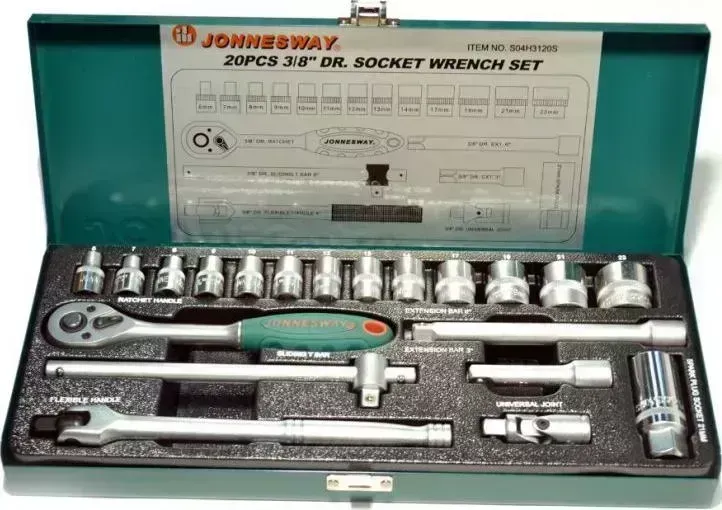 Набор инструментов  Jonnesway S04H3120S (20 пр.)