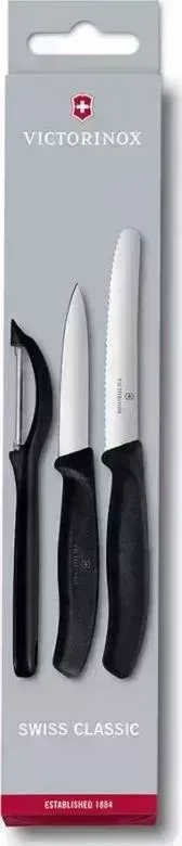 Набор ножей Victorinox Swiss Classic Paring (6.7113.31) черный