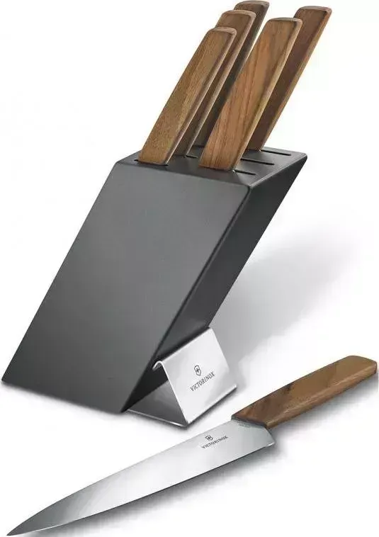 Набор ножей Victorinox Swiss Modern Cutlery Block (6.7186.6) дерево