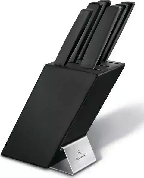 Набор ножей Victorinox Swiss Modern Cutlery Block (6.7186.63) черный