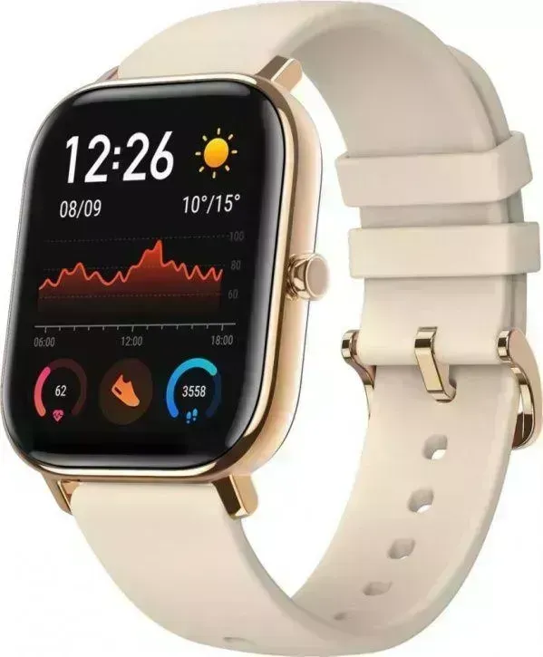 Умные часы    Amazfit GTS золотистый / золотистый