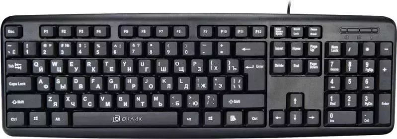 Клавиатура OKLICK 180V2 черный