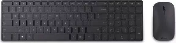 Клавиатура и мышь MICROSOFT Designer 7N9-00018 черный (7N9-00018) Комплект мыши и клавиатуры
