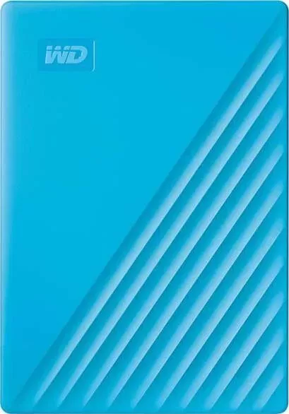 Внешний HDD  Western Digital My Passport 2Tb (WDBYVG0020BBL-WESN) голубой