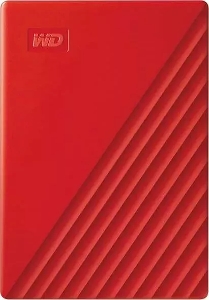 Внешний HDD  Western Digital My Passport 2Tb (WDBYVG0020BRD-WESN) красный