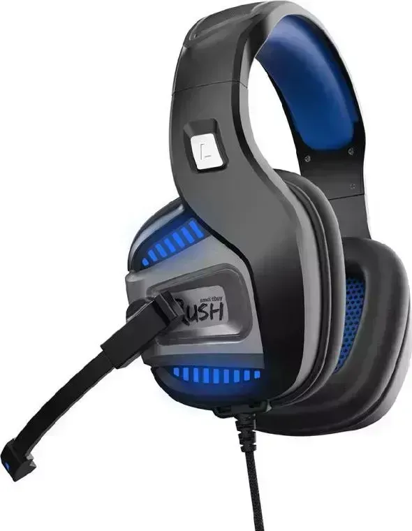 Наушники Rush Smartbuy RUSH PUNCHEM SBHG-9710 черный/синий