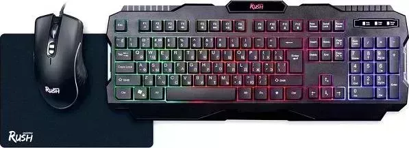Клавиатура и мышь SMARTBUY Shotgun SBC-307728G-K Комплект мыши и клавиатуры