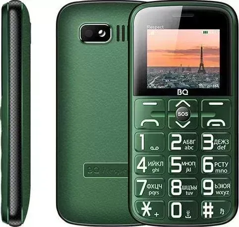 Телефон BQ 1851 RESPECT GREEN