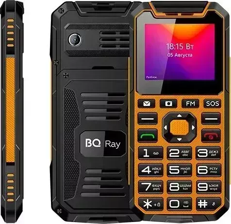 Телефон BQ 2004 RAY ORANGE/BLACK