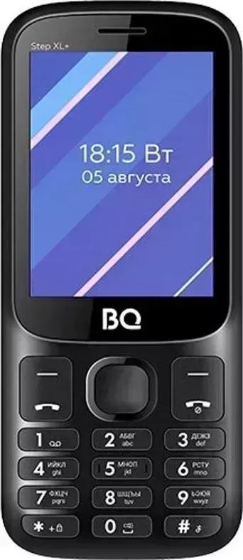 Телефон BQ 2820 Step XL+ Black