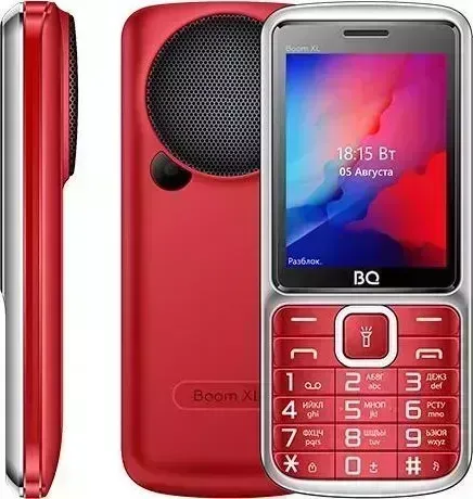 Телефон BQ 2810 BOOM XL красный