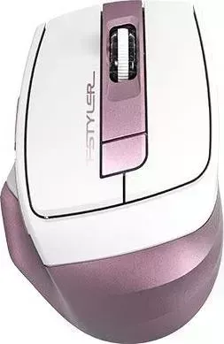 Мышь компьютерная A4TECH Fstyler FG35 розовый/белый