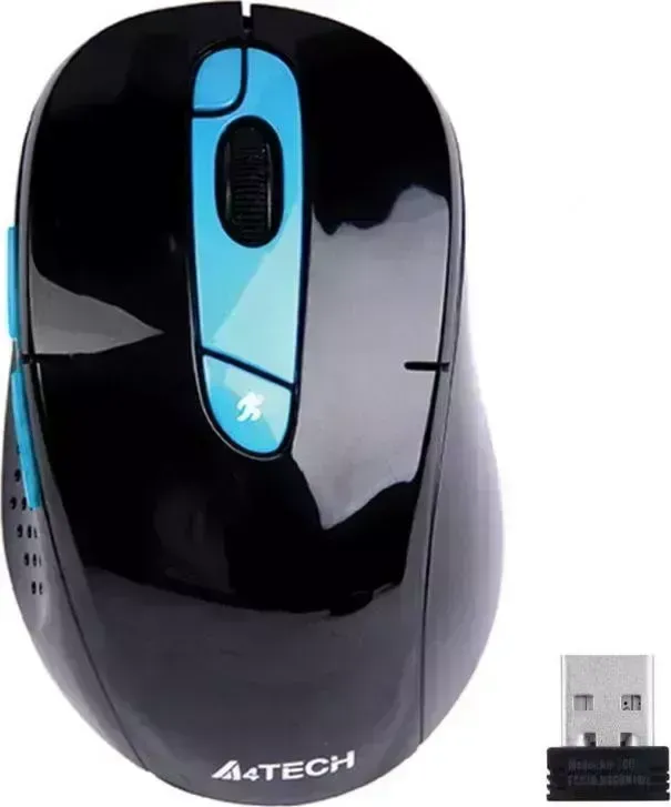 Мышь компьютерная A4TECH G11-570FX черный/синий