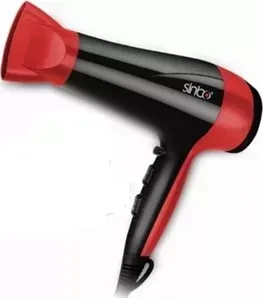 Фен SINBO SHD 7054 черный/красный