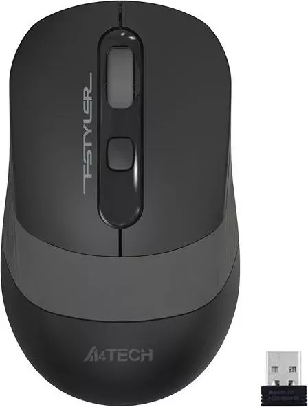 Мышь компьютерная A4TECH Fstyler FG10 черный/серый