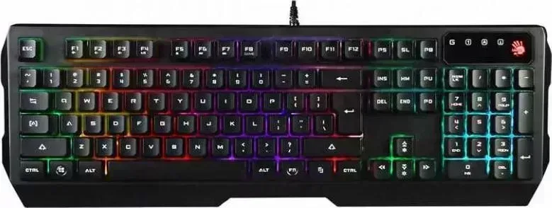 Клавиатура A4TECH Bloody Q135 Neon USB черный