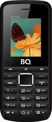 Телефон BQ One Power 1846 черный/синий