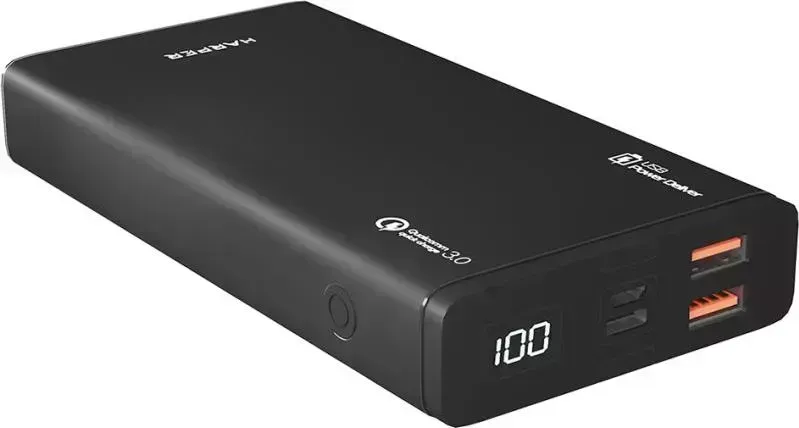 Внешний аккумулятор HARPER PB-20008 black