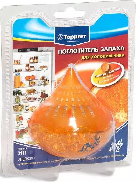 Аксессуар для холодильников TOPPERR 3111 апельсин поглотитель запаха