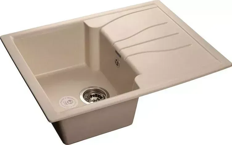 Мойка кухонная GranFest Standart GF-S680L белый (331)