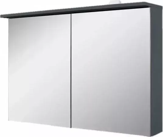Шкаф Am.Pm SPIrit 2.0 100см с подсветкой, графит M70AMCX1001GM