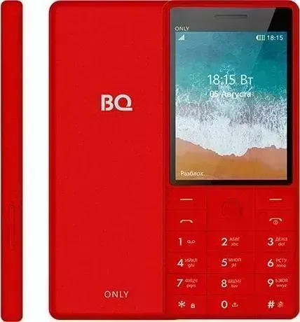Телефон BQ 2815 ONLY Red
