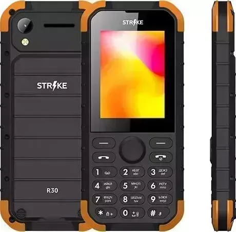 Телефон    Strike R30 Black+Orange