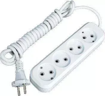 Удлинитель  Smartbuy SBE-10-4-02-N 4роз. 2м (10А/2.2кВт, ПВС 2х1.0)