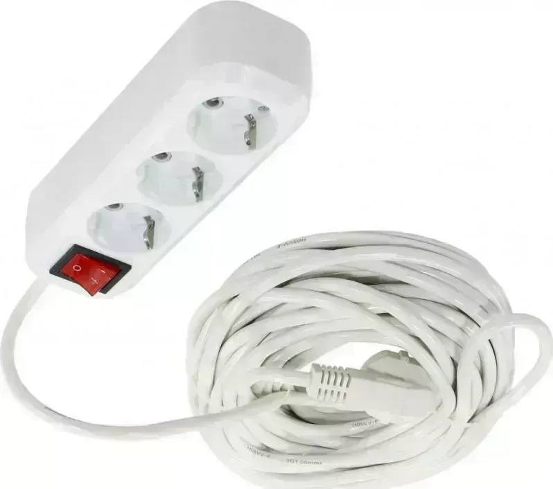 Удлинитель  Smartbuy SBE-16-3-15-ZS 3роз. 15м (16А/3.5кВт, ПВС 3х1.0)