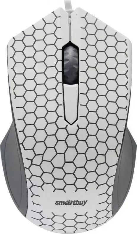Мышь компьютерная  Smartbuy SBM-334-W белый