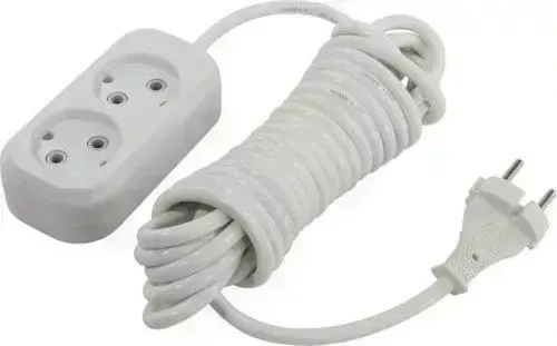 Удлинитель  Smartbuy SBE-10-2-02-N 2роз. 2м (10А/2.2кВт, ПВС 2х1.0)